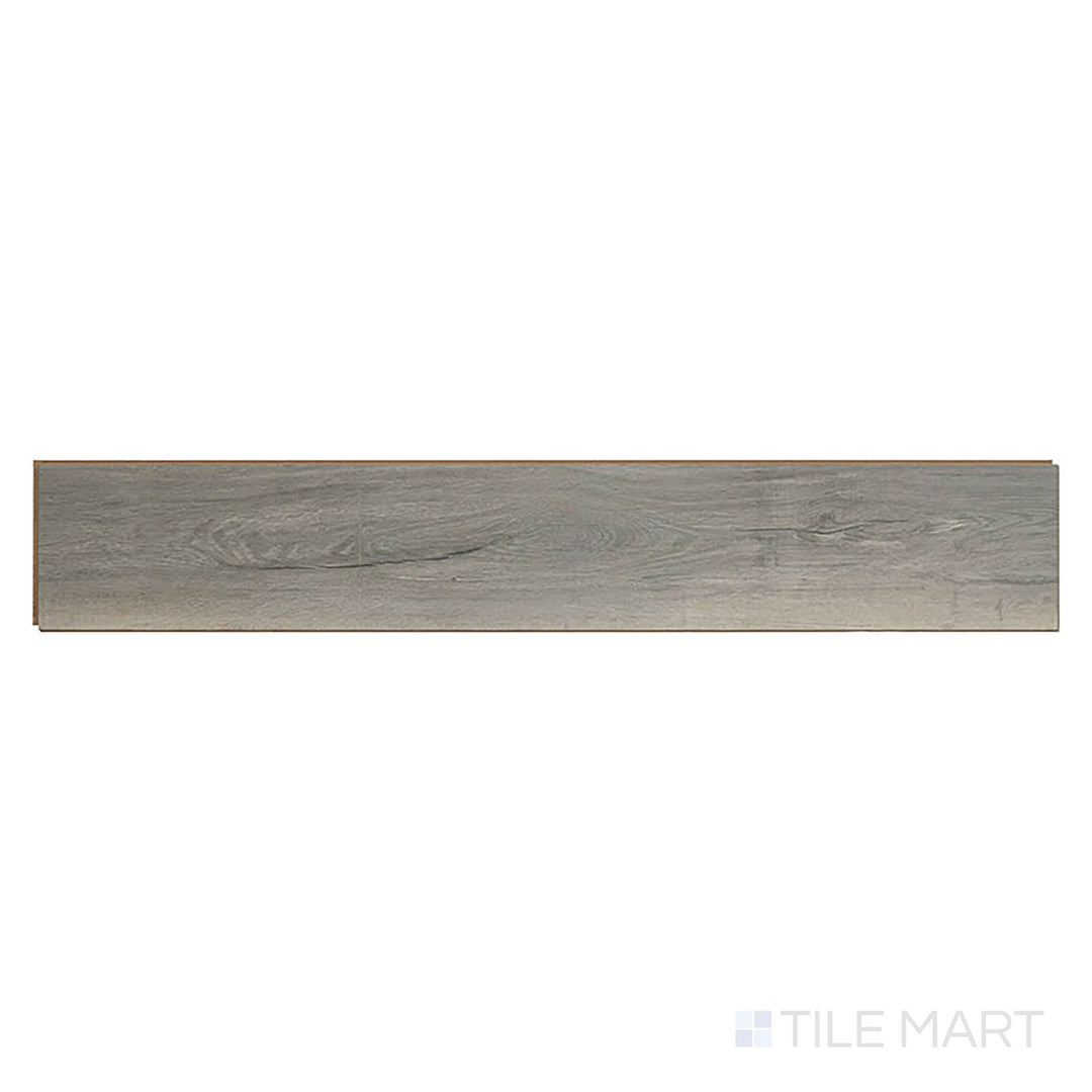 Top-down look at Smithcliffs Malton 7x48 low gloss vinyl plank features neutral brown-gray tones and smooth linear wood patterns.