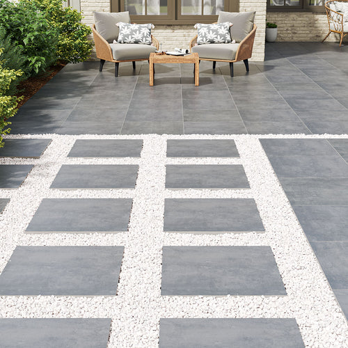 Benton Antracite 24X24 Matte Porcelain Paver