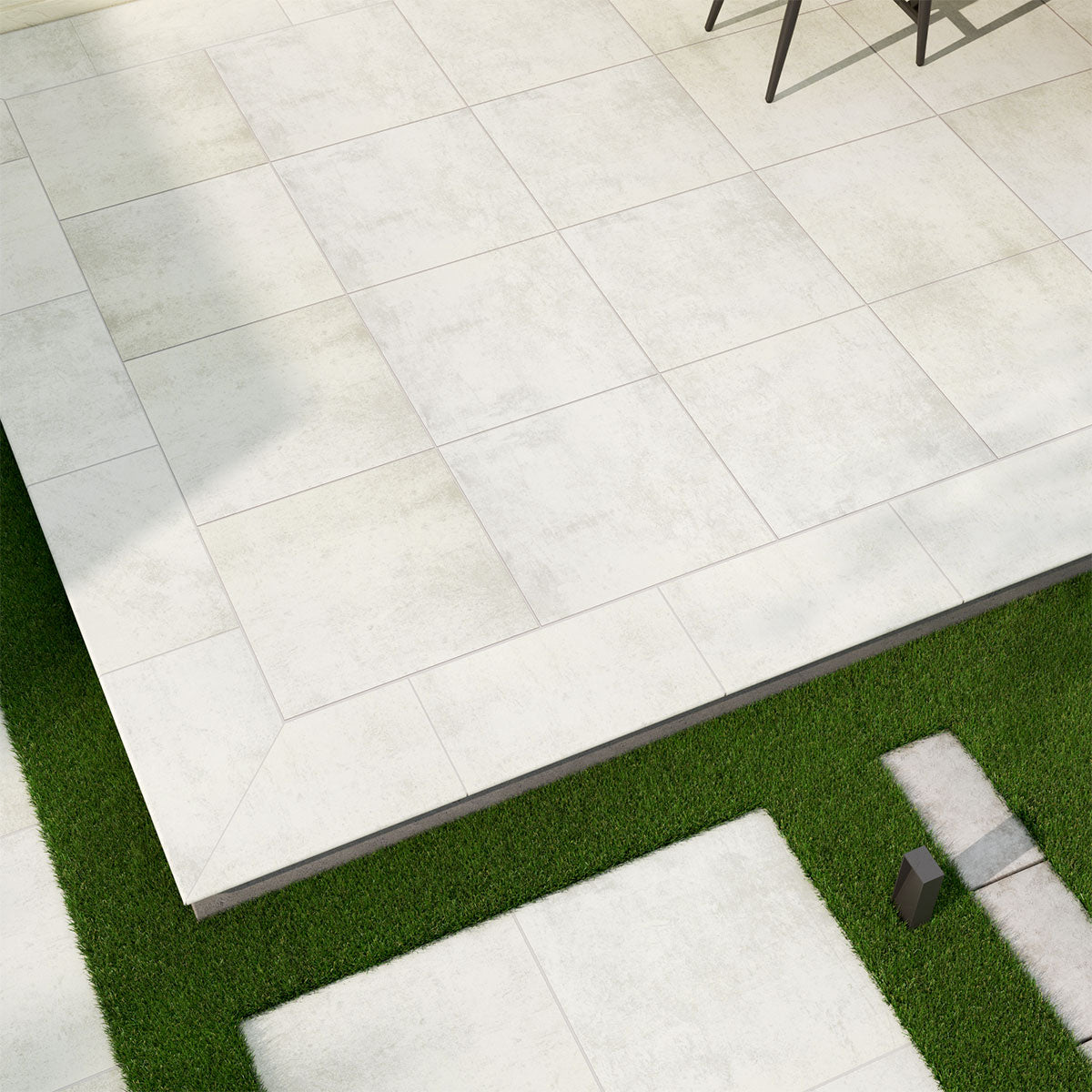 Benton Blanco 24X24 Matte Porcelain Paver | Tilemart