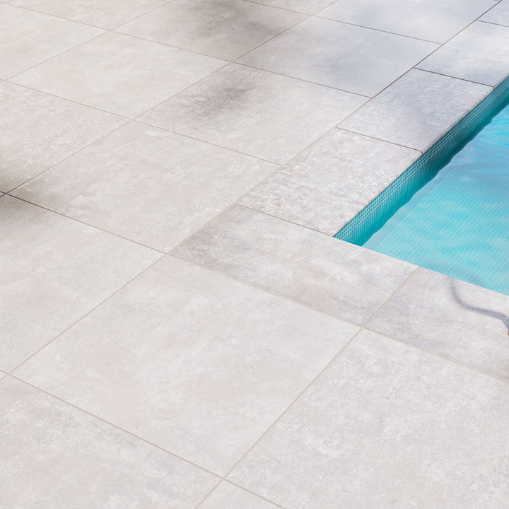 Benton Porcelain Paver 24X24 Grey Matte