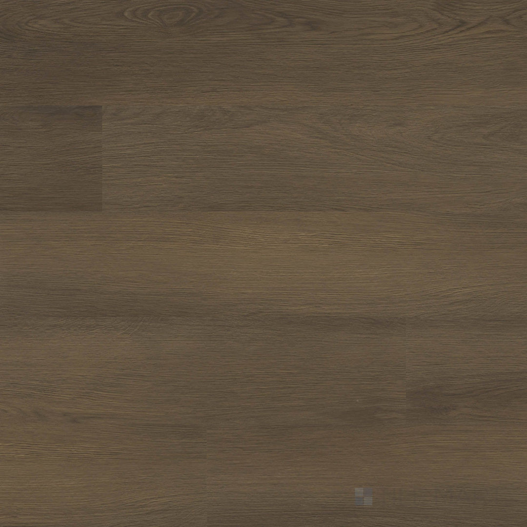 Overview of Ashton 2.0 Beckley Bruno 7x48 low gloss luxury vinyl plank – rich brown wood tones with realistic grain for classic appeal.
