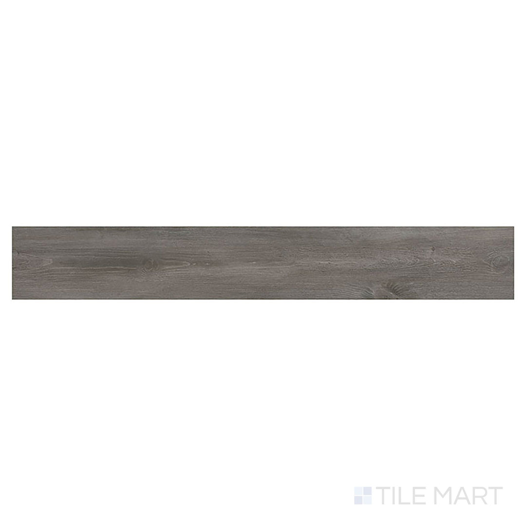 Overhead view of Cyrus 2.0 Katella Ash 7x48 low gloss vinyl plank reveals modern ash-gray tones with a clean finish.
