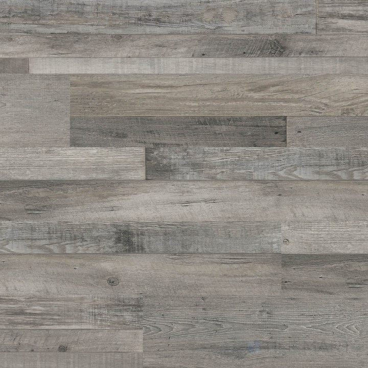 Overview of Cyrus 2.0 Mezcla 7x48 low gloss luxury vinyl plank – bold blend of wood tones in a dynamic multi-shade design.