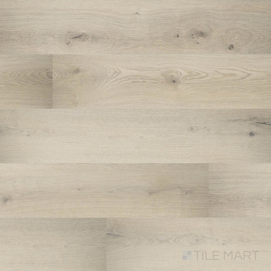 Full view of Cyrus 2.0 Runmill Isle 7x48 low gloss luxury vinyl plank – coastal-inspired light tones with soft graining.