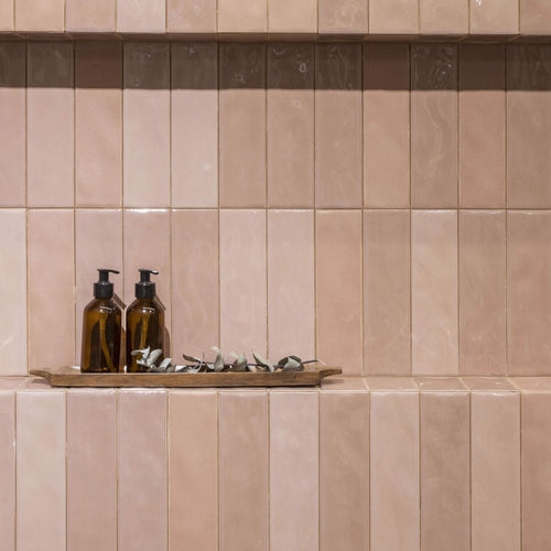 Canvas Red Bean 3X10 Glossy Ceramic