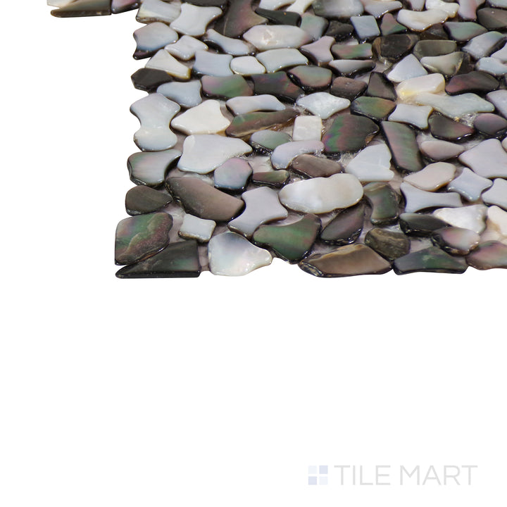 A corner perspective on the matte white tile, displaying its smooth surface and durable, well-crafted material.