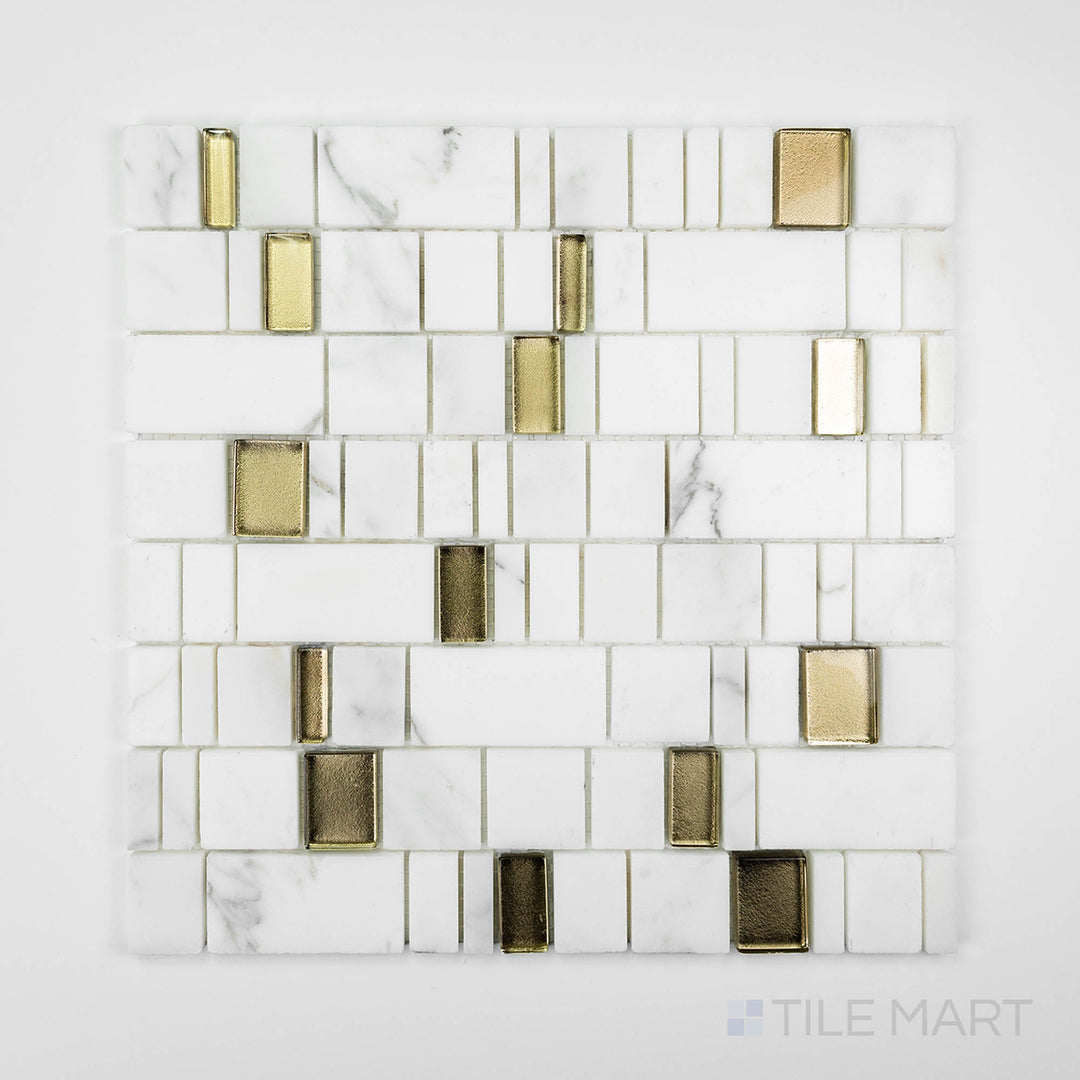 Dazzle Bravado Gold Polished Mosaic