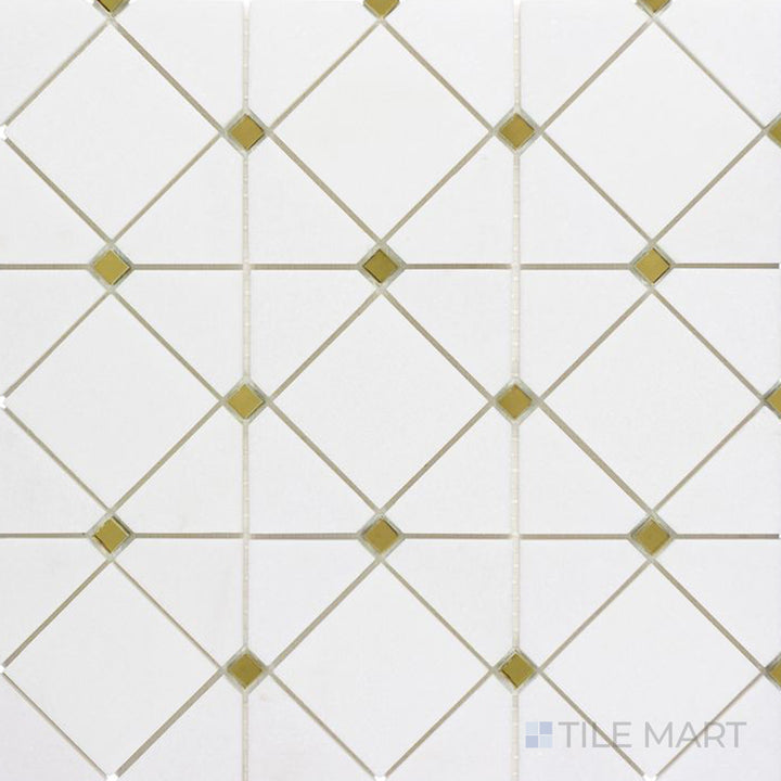 Dazzle Limelight Gold Honed Mosaic