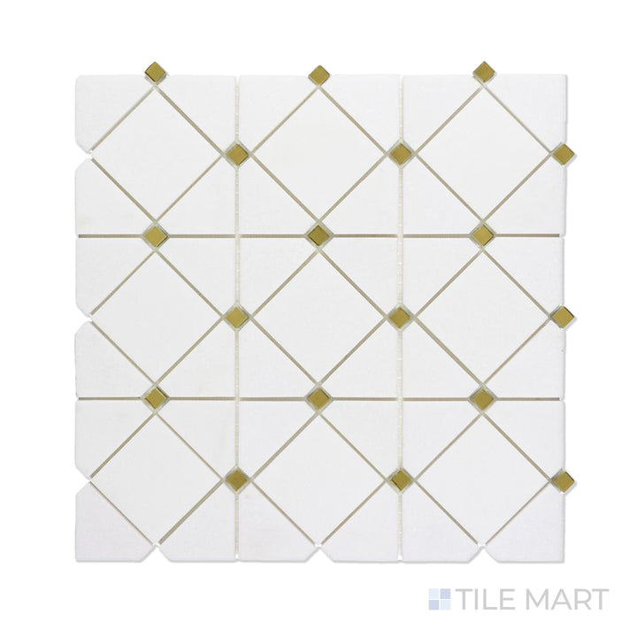 Dazzle Limelight Gold Honed Mosaic