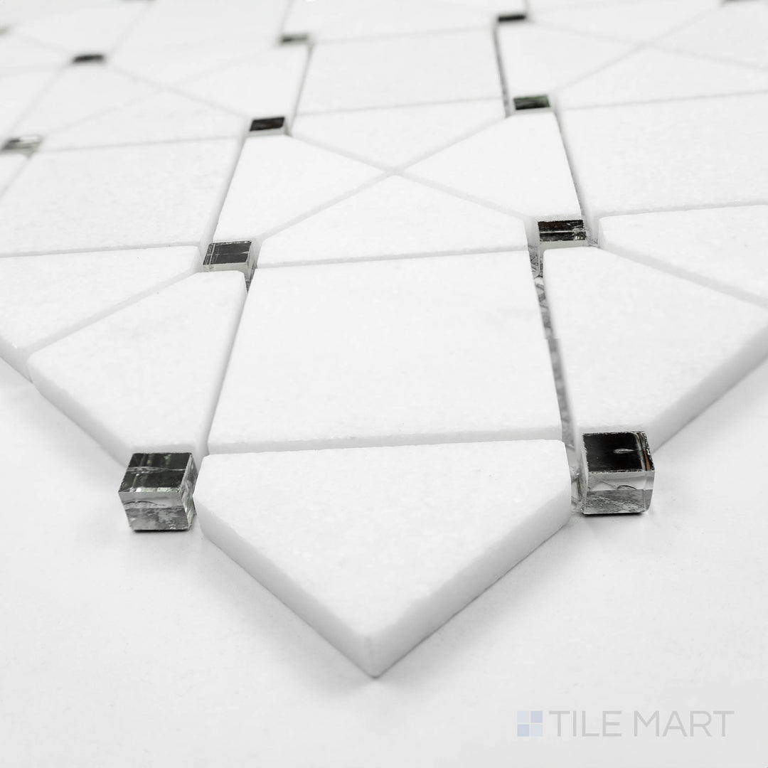 Corner angle revealing the dark gray and black tile's material and durable thickness, perfect for modern spaces.