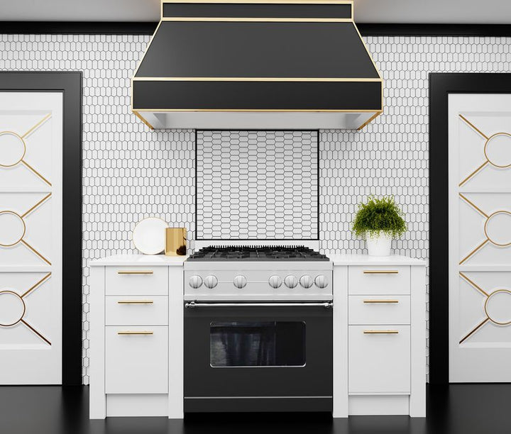 The dark, polished gray tiles bring a sense of sophistication and modernity to this refined space.