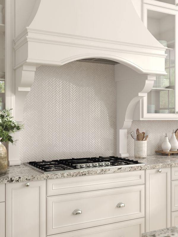 A serene environment with matte white tiles from the Salt Matte series, offering a clean and calming atmosphere.