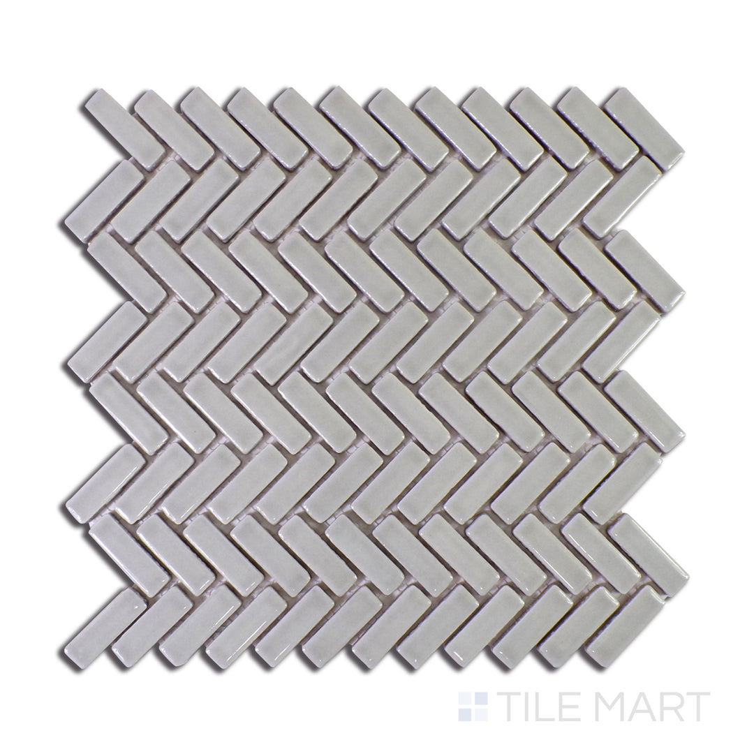 A matte-finished white tile with subtle textural nuances, ideal for creating a clean and minimalist aesthetic.