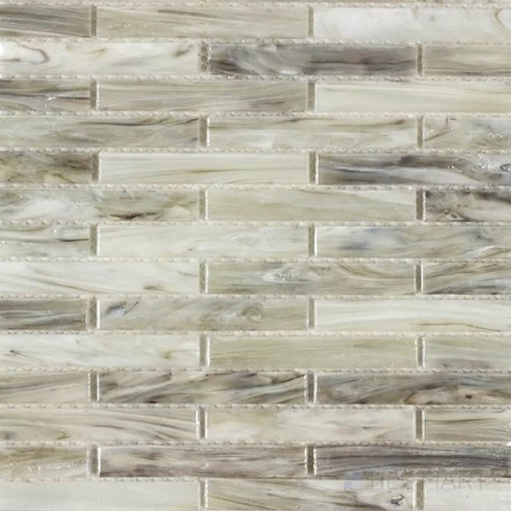 Glassique Beam Linear Sepia Glossy Mosaic