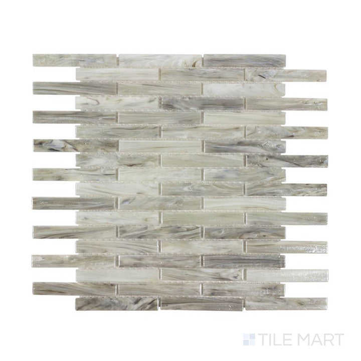 Glassique Beam Linear Sepia Glossy Mosaic