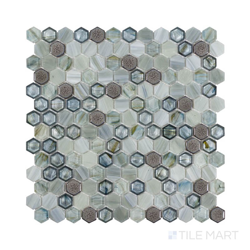 An angled shot of the beige tile, highlighting its neutral tones and refined surface texture.