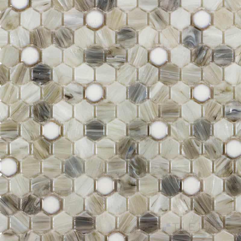 A ceramic tile with a soft blend of beige and tan tones, offering a refined matte surface ideal for subtle, natural designs.