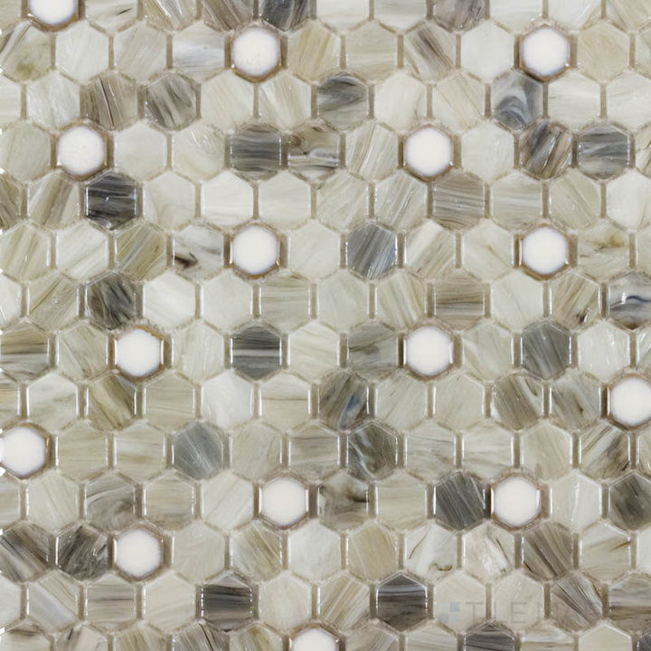 A ceramic tile with a soft blend of beige and tan tones, offering a refined matte surface ideal for subtle, natural designs.