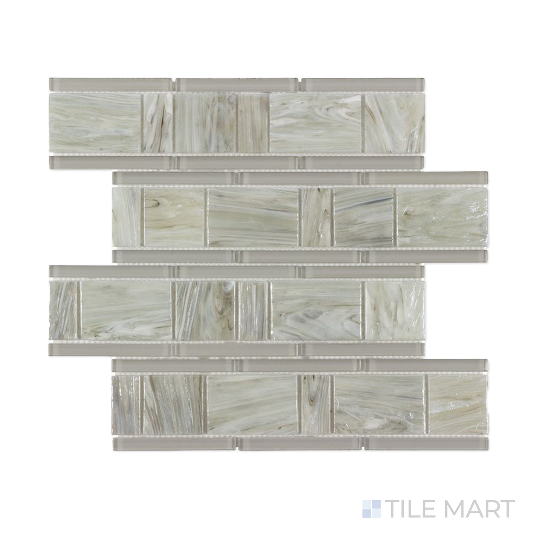 A dynamic angle capturing the dark gray and black tile from the Boutique Sleek series, showcasing its polished surface and modern appeal.