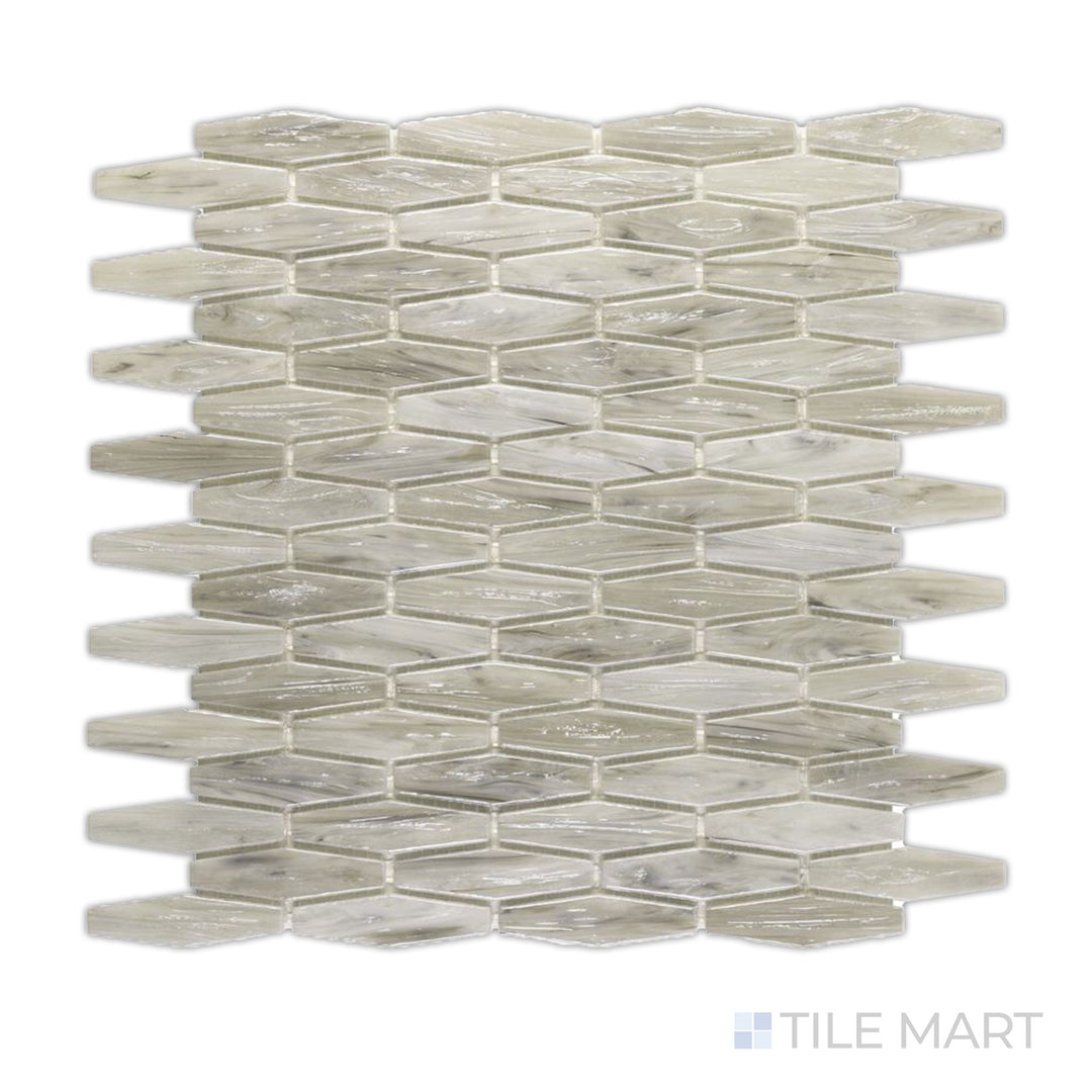 A unique angled shot of the matte white tile, showcasing its understated elegance and smooth finish.