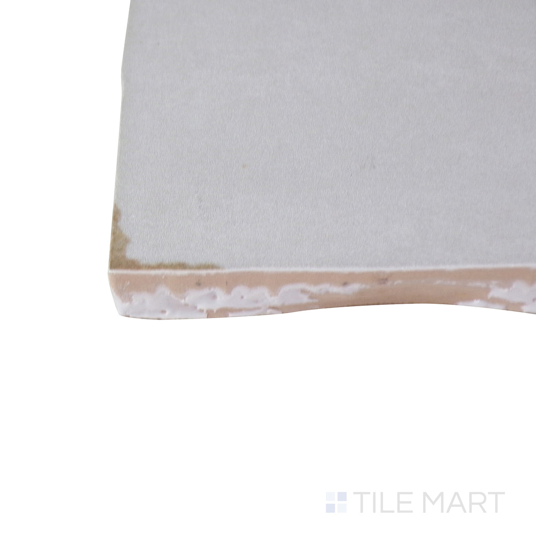 Corner angle revealing the dark gray and black tile's material and durable thickness, perfect for modern spaces.