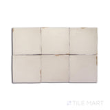 Moroccan Habitat Sand Dune 4X4 Glossy Ceramic Tile