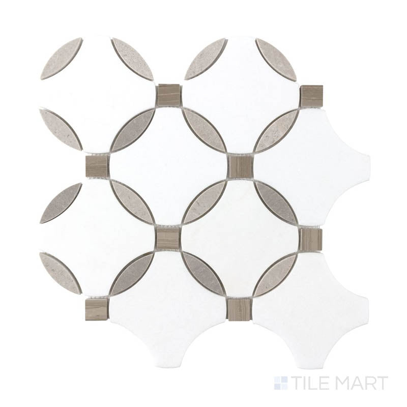 A close-up angled view of the matte white tile from the Salt Matte series, highlighting its subtle texture and smooth finish.