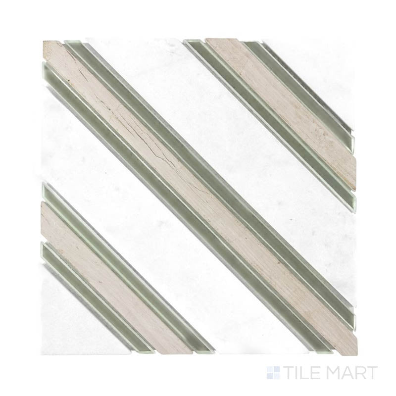 A close-up angled view of the matte white tile from the Salt Matte series, highlighting its subtle texture and smooth finish.