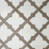Panache Beige Sienna Fresco Polished Marble Mosaic