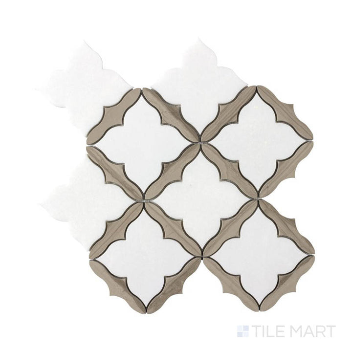 An angled view highlighting the dark gray tile's sleek surface and polished texture, adding depth and sophistication.