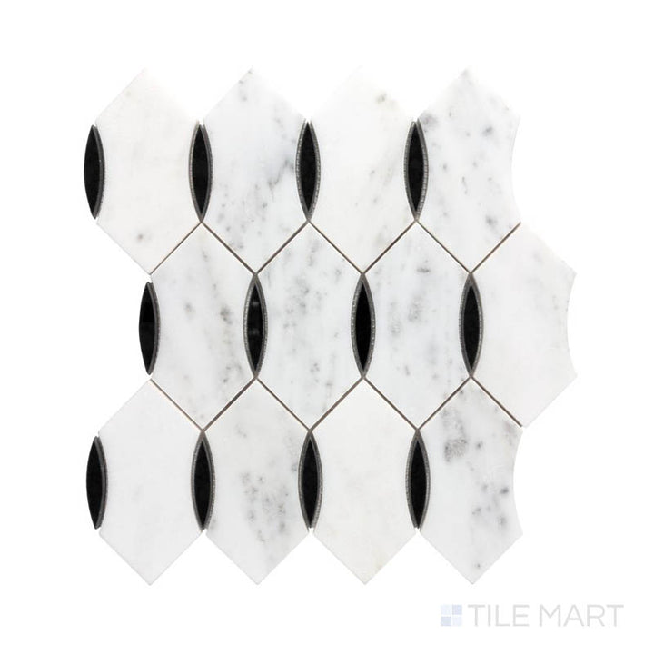 A unique angled shot of the matte white tile, showcasing its understated elegance and smooth finish.