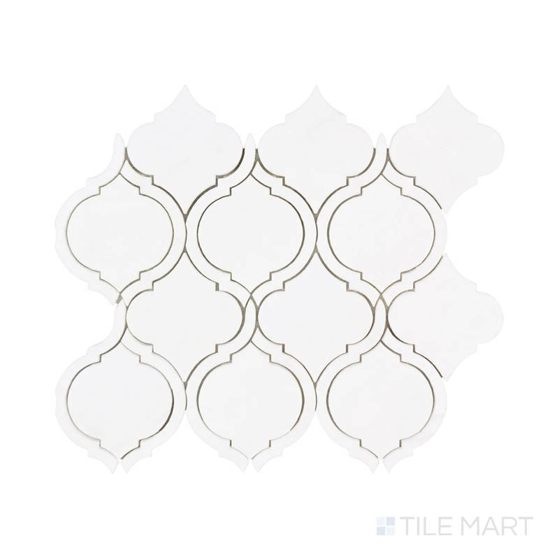 An angled shot of the beige tile, highlighting its neutral tones and refined surface texture.