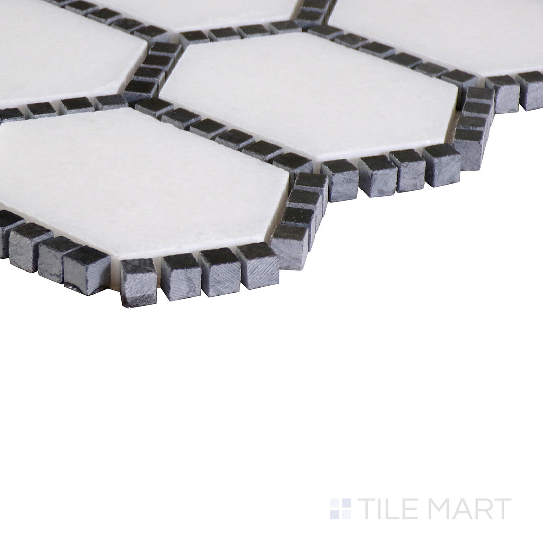 A unique angled shot of the matte white tile, showcasing its understated elegance and smooth finish.