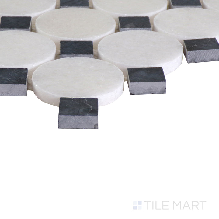 A unique angled shot of the matte white tile, showcasing its understated elegance and smooth finish.