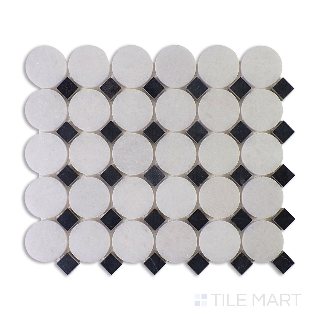 A white tile with a satin matte finish, providing a soft touch and a versatile design for bathrooms or kitchens.