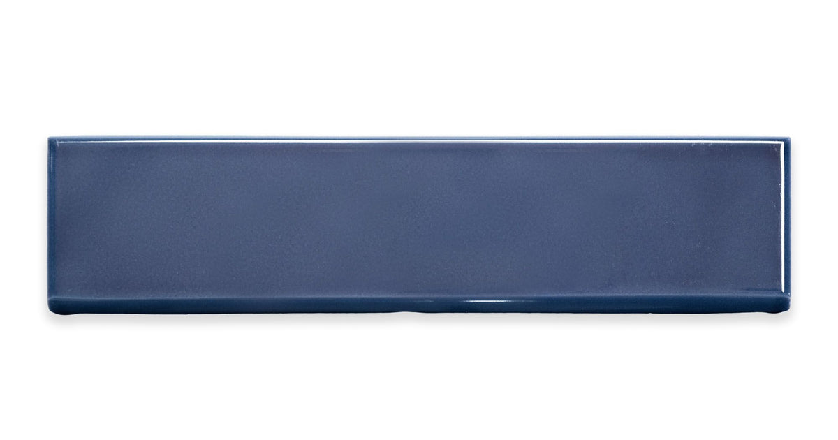 Block Azul Block Azul 2X10 Bright Ceramic Bullnose – Tilemart