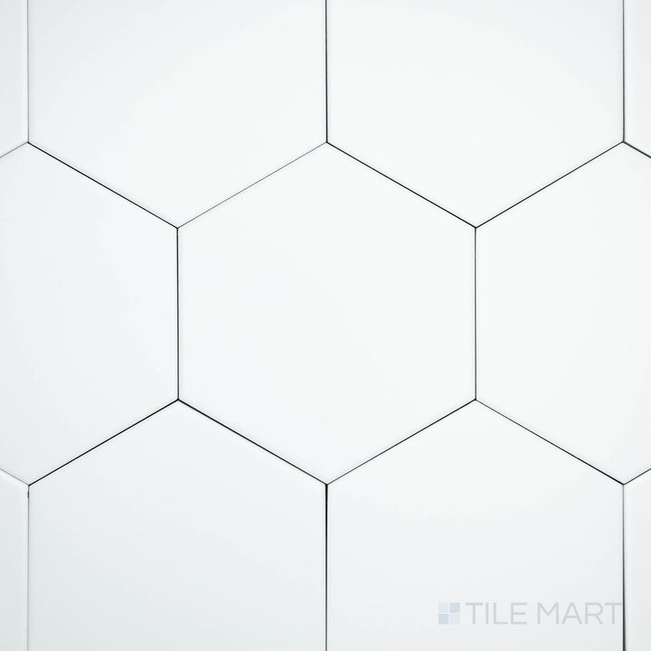 Block Hexagon 5X6 Blanco Matte