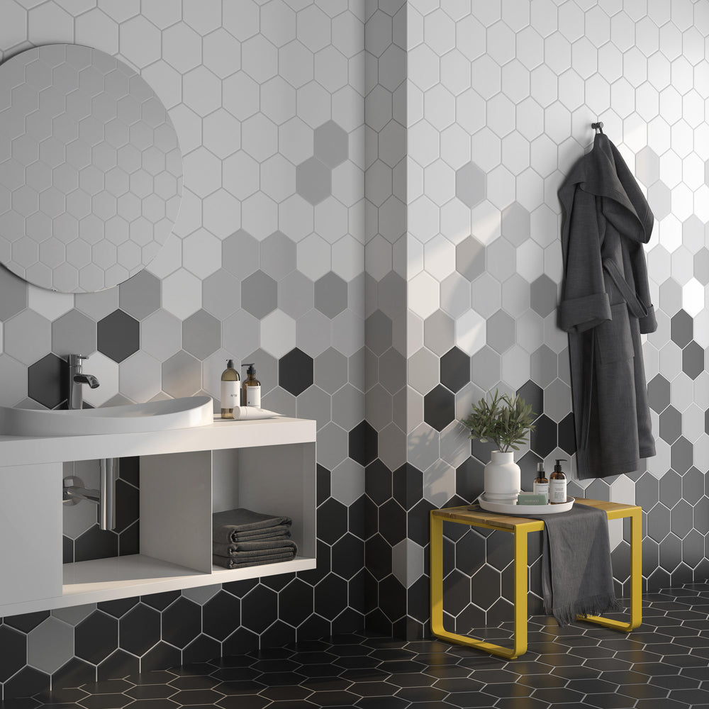 A trendy hexagonal design with Block Acero 6