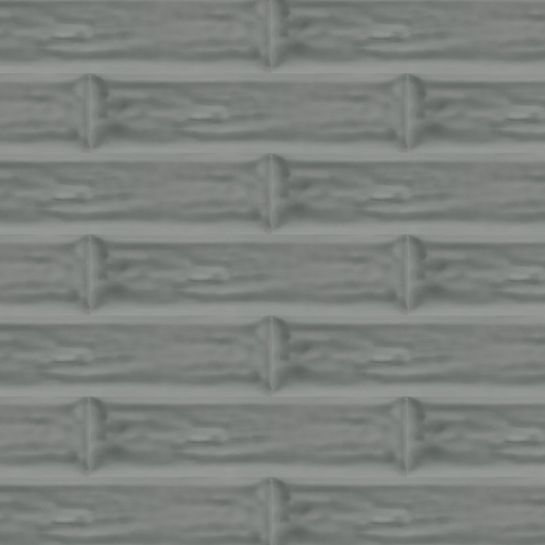 This bird’s-eye perspective of the Flow Dark Gray 3x12 inch bright ceramic tile highlights its deep gray shade and high-gloss finish, ideal for a bold and contemporary statement.
