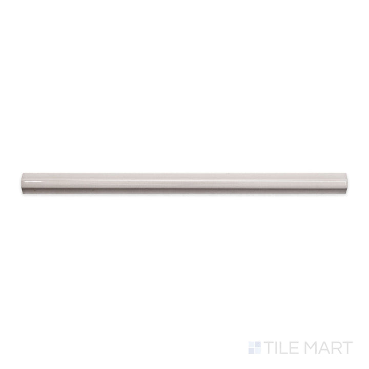 An overview of Maiolica Tender Gray 0.5x10 bright ceramic pencil, featuring a soft gray shade with a glossy finish.