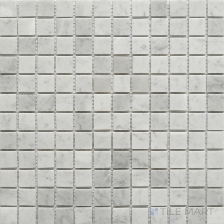 Rockart 1X1 Square Carrara Marble Mosaic