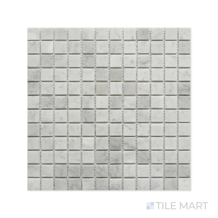 Rockart 1X1 Square Carrara Marble Mosaic