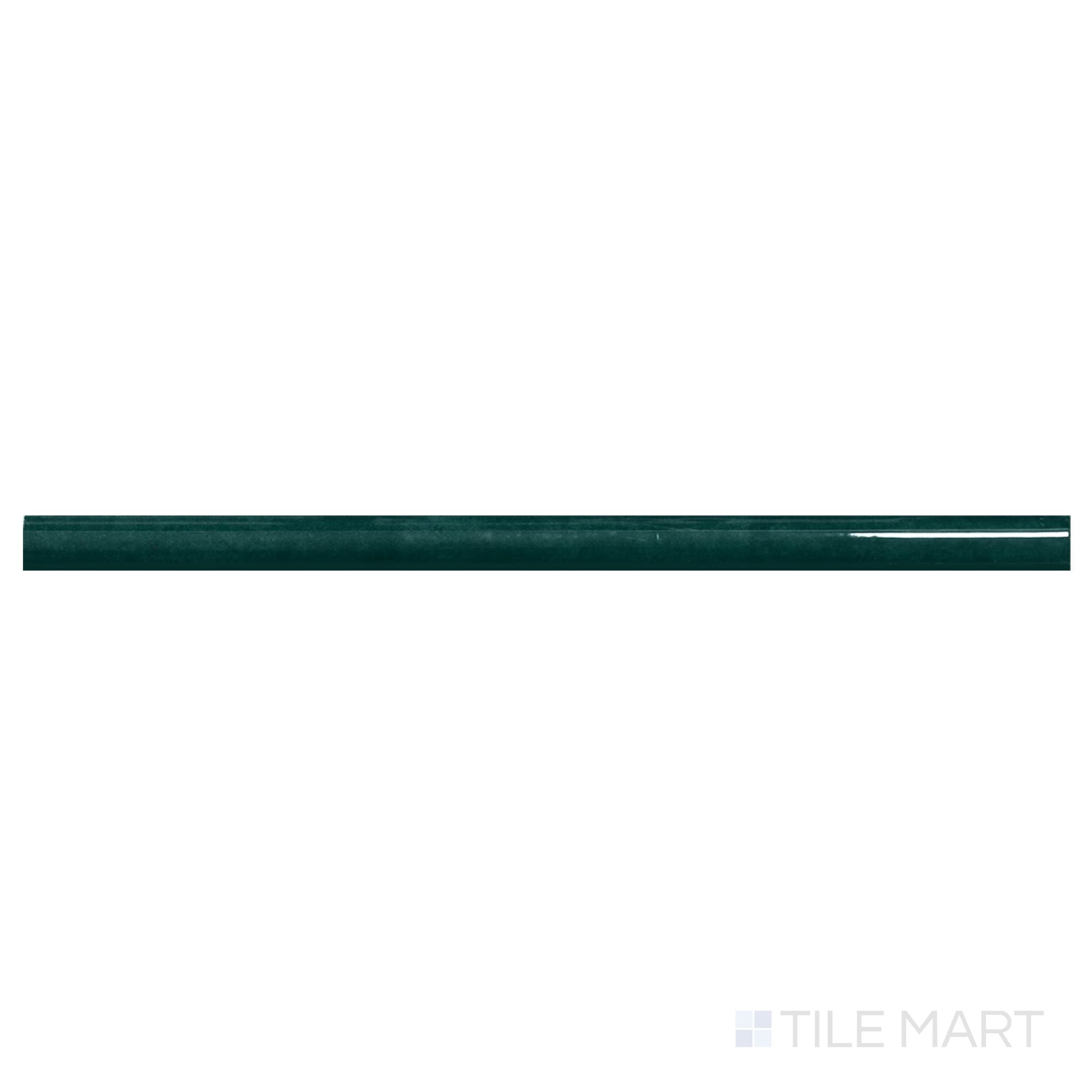 Zellige Emerald Green 0.75X16 Bright Ceramic Pencil – Tilemart