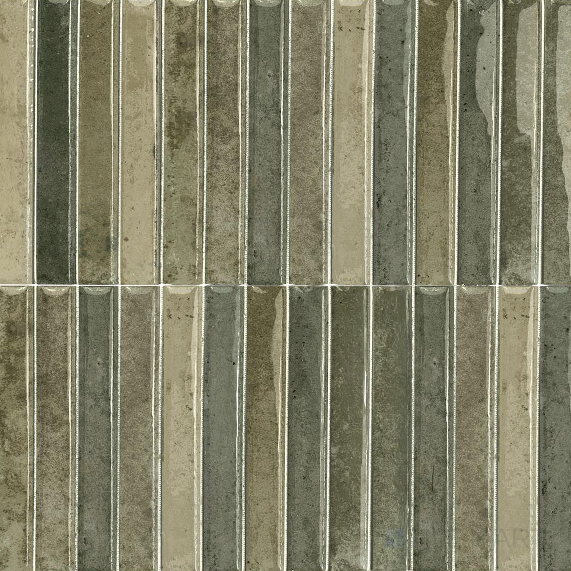 Kit Kat Musgo 4.5X9 Glossy Porcelain Mosaic | Tilemart