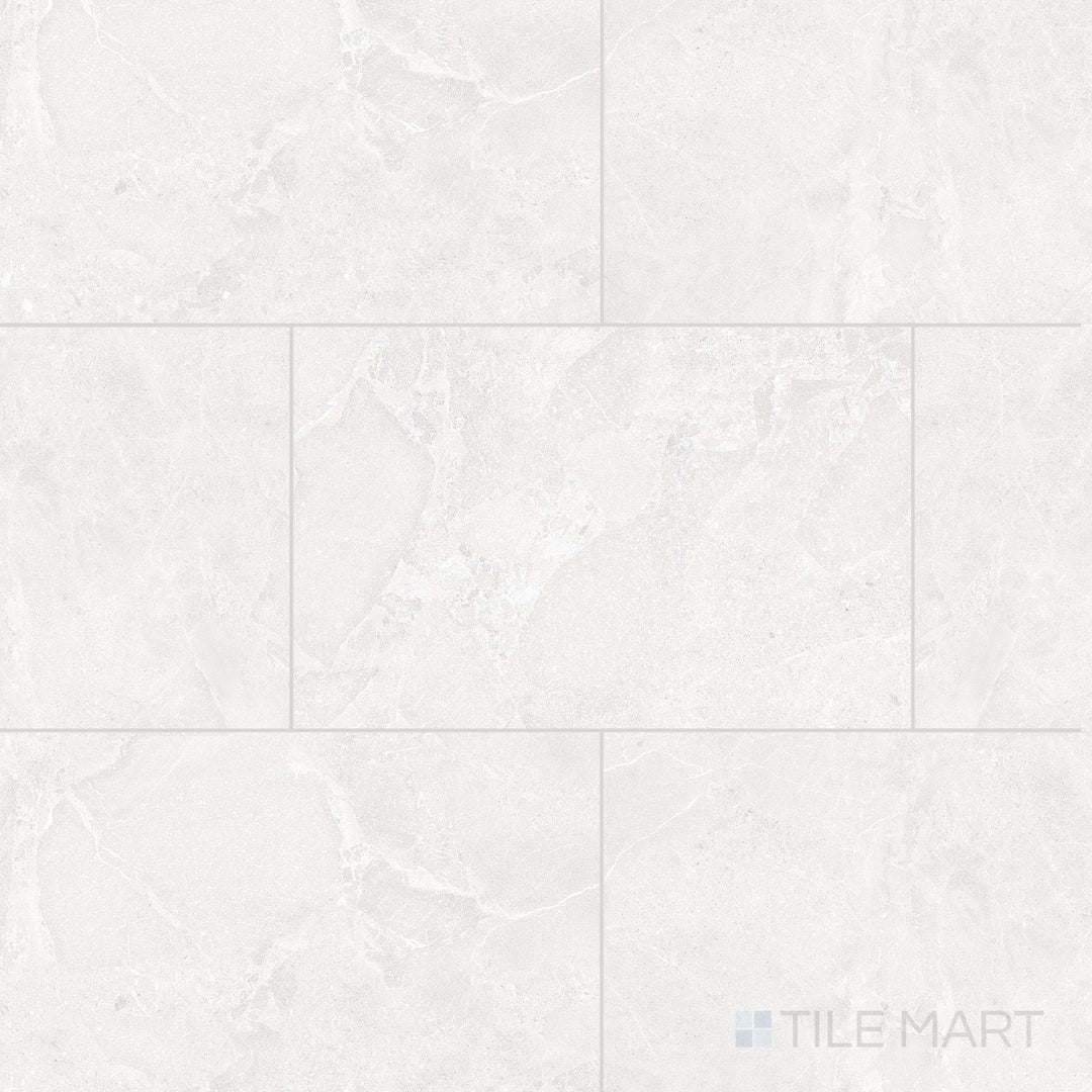 A durable 24x36 porcelain paver in Blanco, designed with a matte finish and subtle stone-inspired texture.