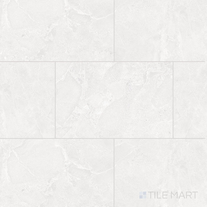 A durable 24x36 porcelain paver in Blanco, designed with a matte finish and subtle stone-inspired texture.