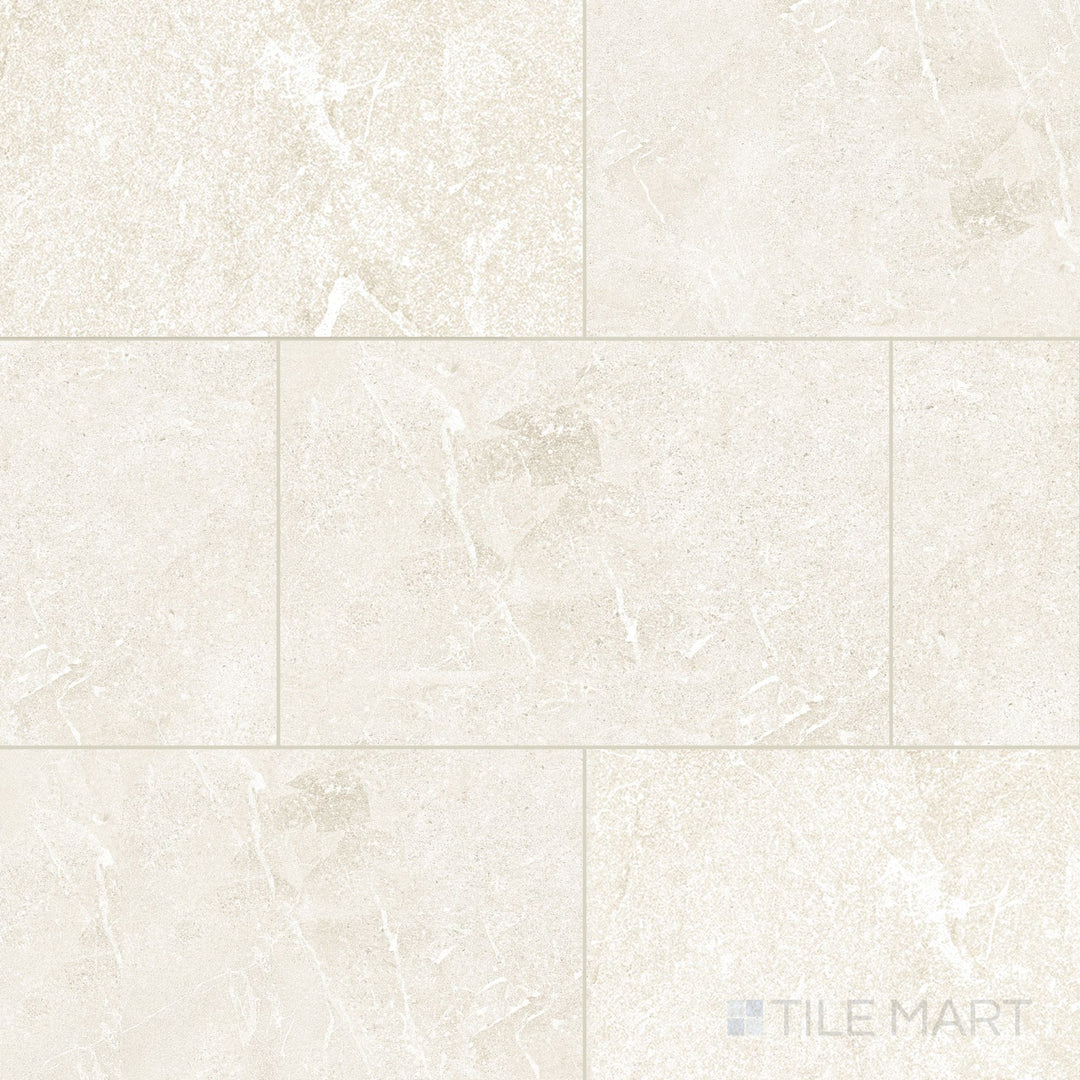 Matte porcelain paver in Arena, sized at 24x36, combining practicality with a contemporary stone appearance.