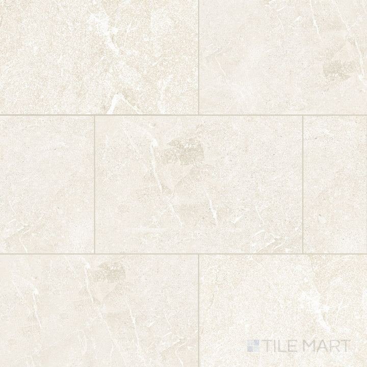 Matte porcelain paver in Arena, sized at 24x36, combining practicality with a contemporary stone appearance.