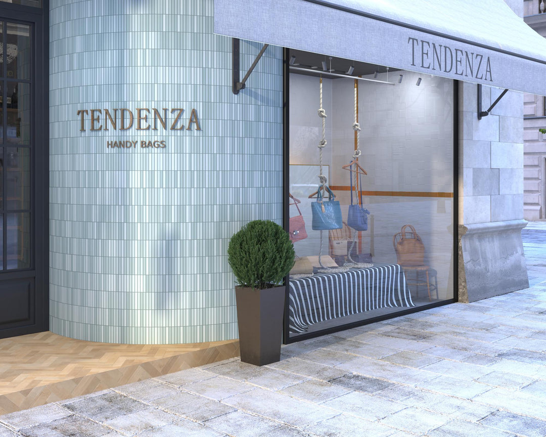 Cotto Oscuro tile from the Agadir series in matte 3x11 size, offering deep terracotta hues for a grounded space design.