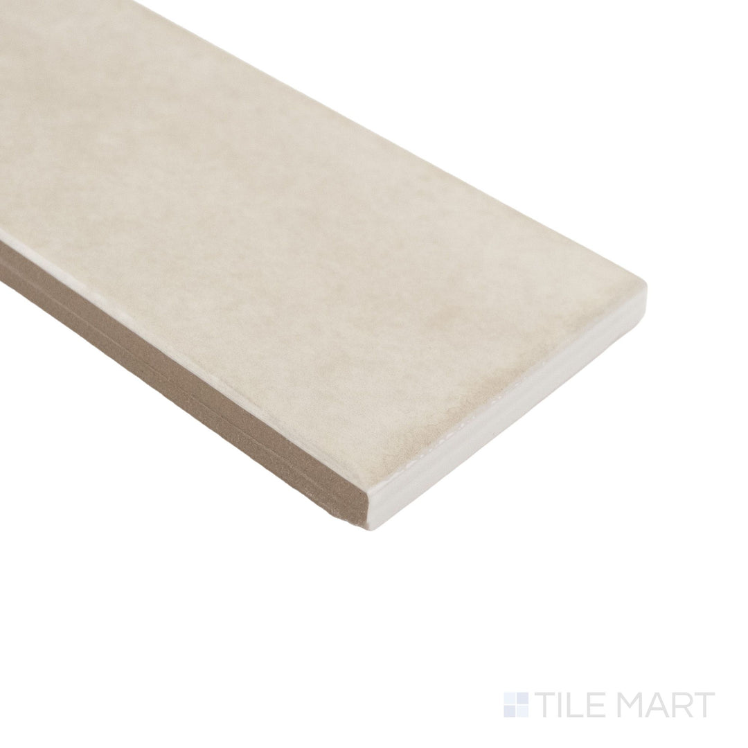 Agadir Ivory 3X11 Bright Porcelain Subway Tile